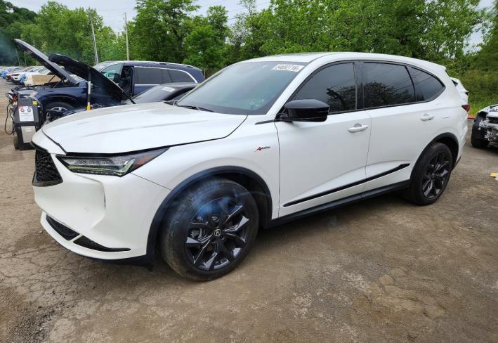Salvage 2022 Acura Mdx A-spec in Белый
