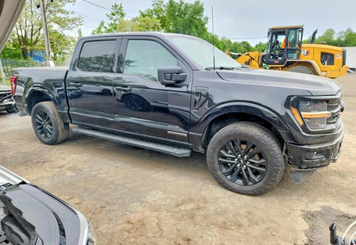 Salvage 2024 Ford F150  in Black