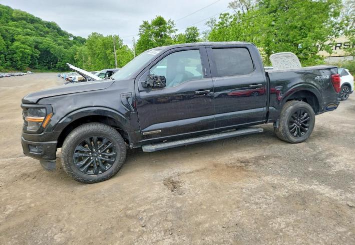 Salvage 2024 Ford F150  in Black
