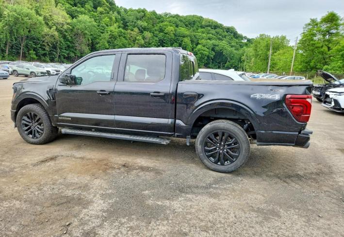 Salvage 2024 Ford F150  in Black