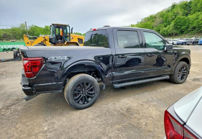 Salvage 2024 Ford F150  in Black