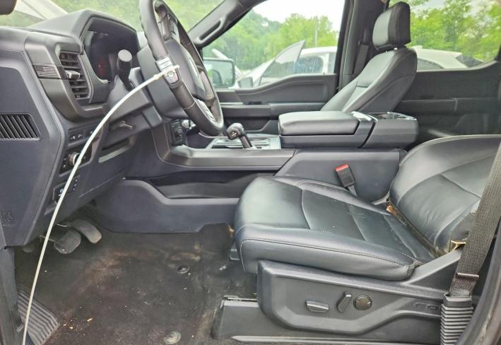 Salvage 2024 Ford F150  in Black