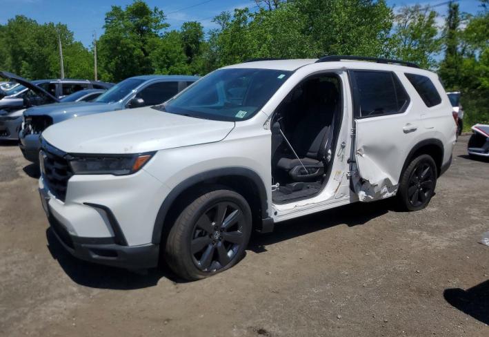 Salvage 2025 Honda Pilot Sport in Белый