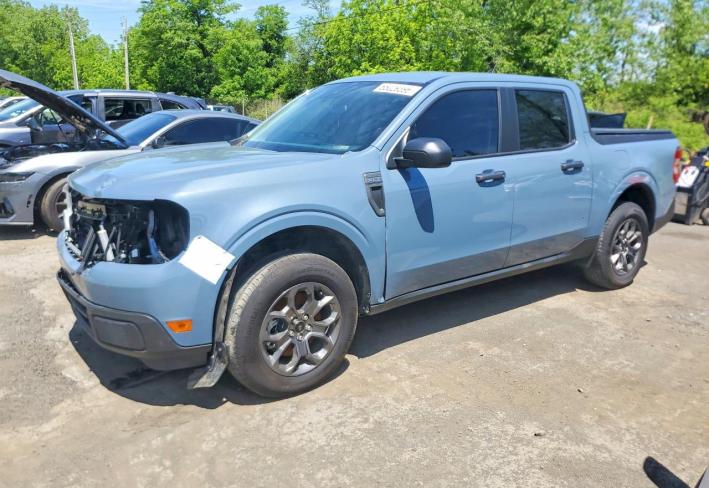 Salvage 2024 Ford Maverick Xlt in Blue