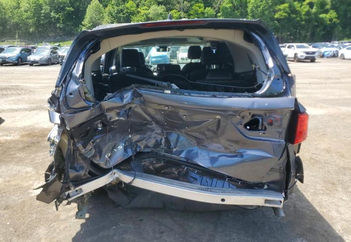 Salvage 2025 Honda Odyssey Exl in Gray