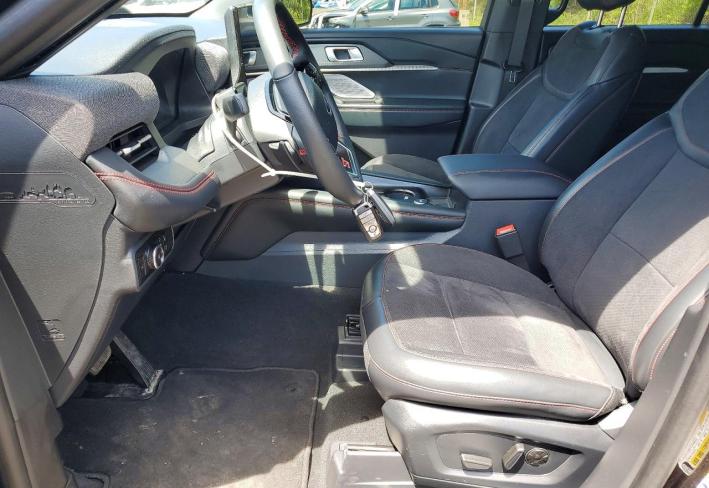 Salvage 2025 Ford Explorer St in Черный