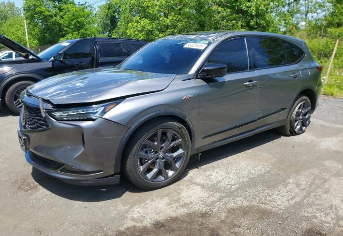 Salvage 2024 Acura Mdx A-spec in Серый