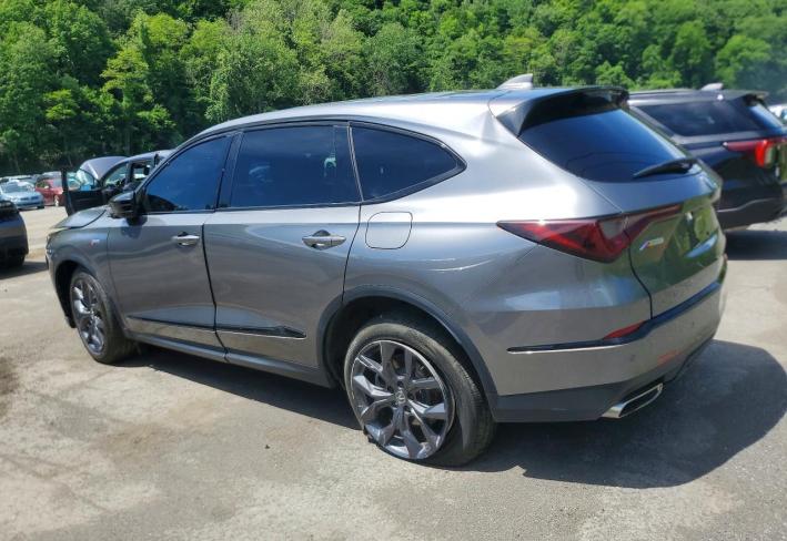 Salvage 2024 Acura Mdx A-spec in Серый