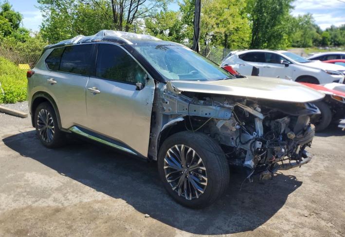 Salvage 2025 Nissan Rogue Platinum in Золотой