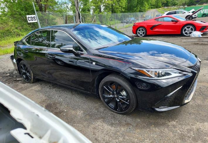 Salvage 2024 Lexus Es 350 F Sport Handling in Черный