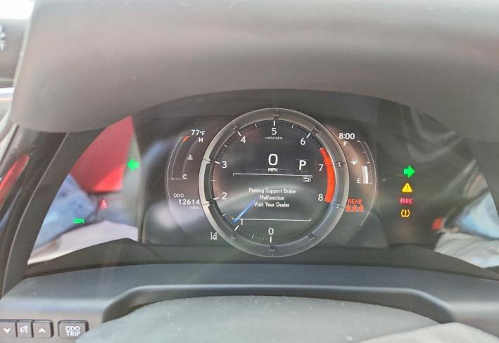 Salvage 2024 Lexus Es 350 F Sport Handling in Черный