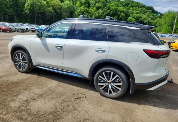 Salvage 2025 Infiniti Qx60 Autograph in White