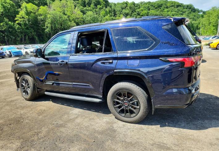 Salvage 2024 Toyota Sequoia Platinum in Black