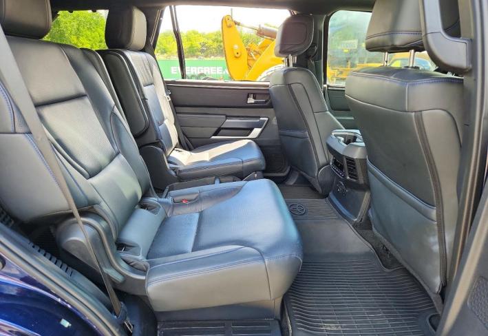 Salvage 2024 Toyota Sequoia Platinum in Black