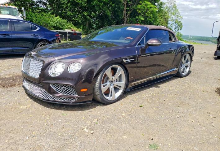Salvage 2016 Bentley Continental Gt V8 S in Brown