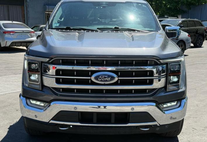 Salvage 2023 Ford F150 Lariat in Gray