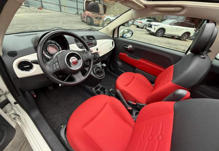 Salvage 2012 Fiat 500 C Pop in White