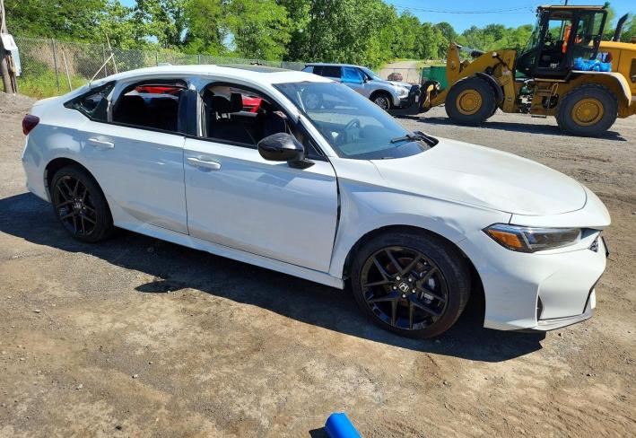 Salvage 2026 Honda Civic Sport in White