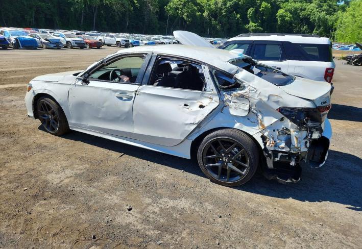 Salvage 2026 Honda Civic Sport in White