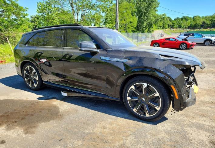 Salvage 2025 Cadillac Escalade Iq Sport-2 in Black