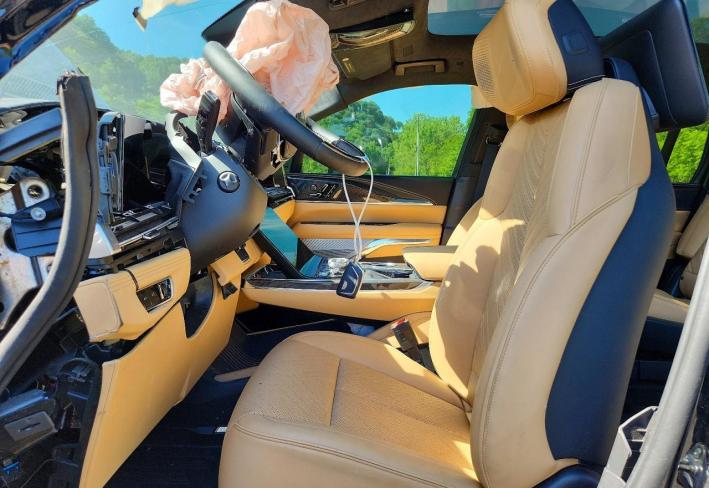 Salvage 2025 Cadillac Escalade Iq Sport-2 in Black