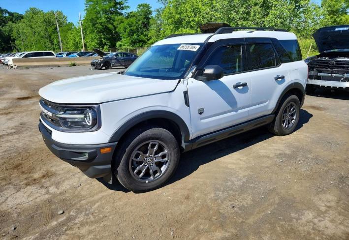 Salvage 2024 Ford Bronco Sport  in Blue