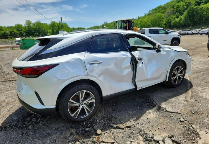Salvage 2025 Lexus Rx 350  in White