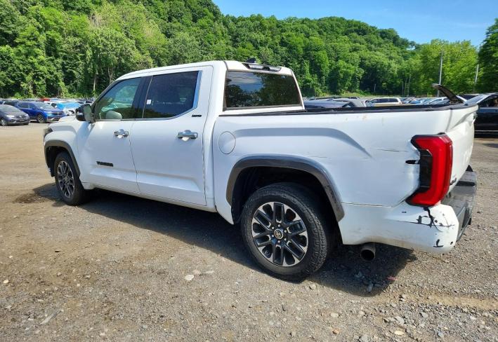 Salvage 2023 Toyota Tundra Limited Hv in White