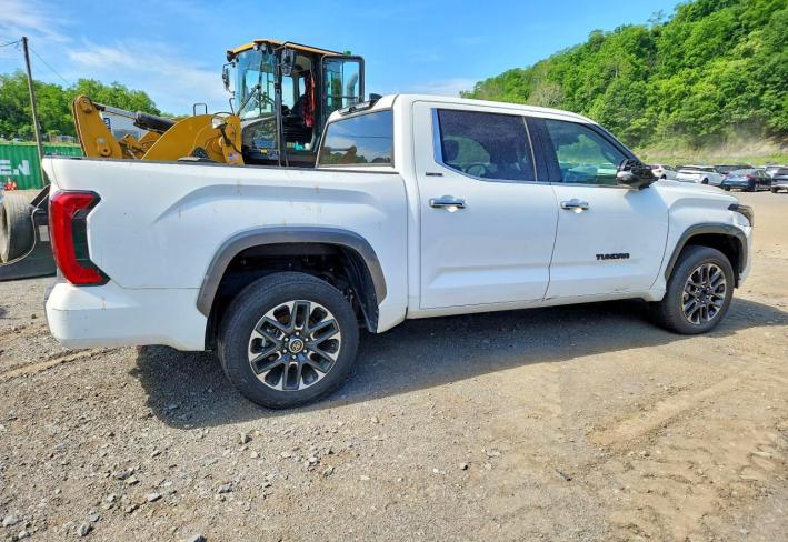Salvage 2023 Toyota Tundra Limited Hv in White