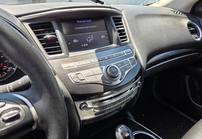 Salvage 2019 Infiniti Qx60  in Black