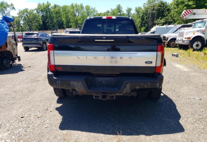 Salvage 2019 Ford F450 Limited in Black