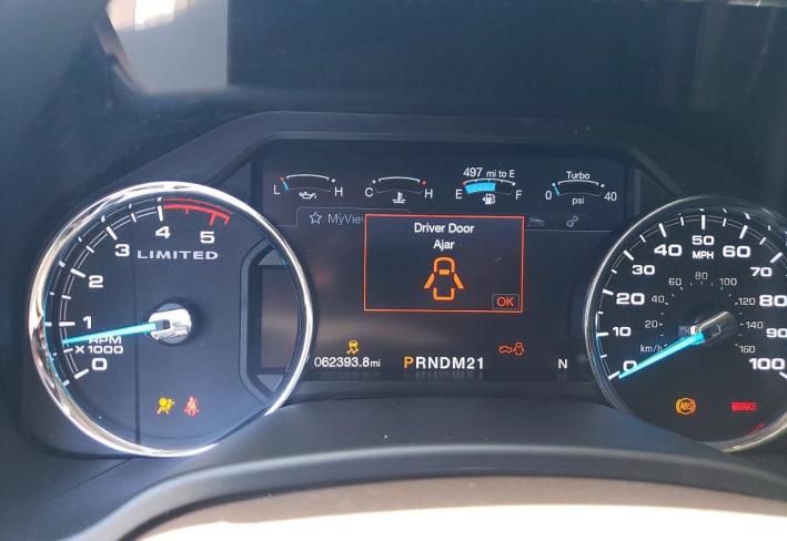 Salvage 2019 Ford F450 Limited in Black