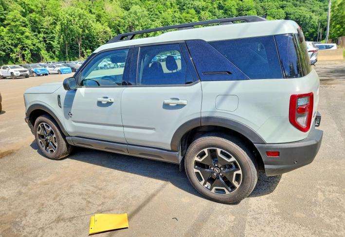 Salvage 2023 Ford Bronco Sport Outer Banks in Blue