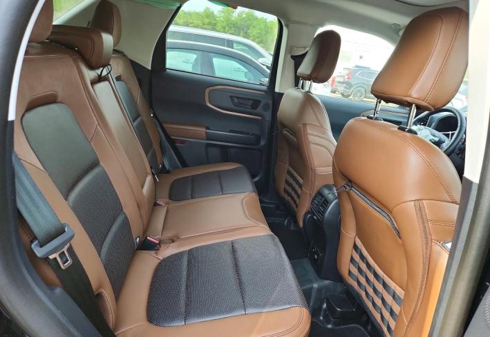 Salvage 2024 Ford Bronco Sport Badlands in Black