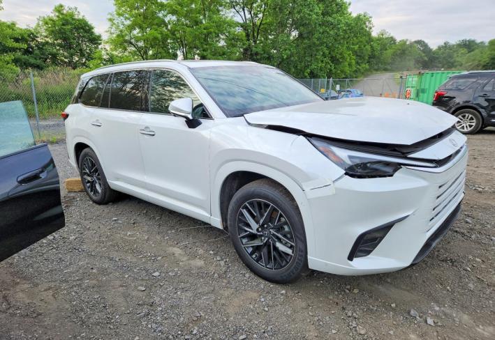Salvage 2025 Lexus Tx 350  in White