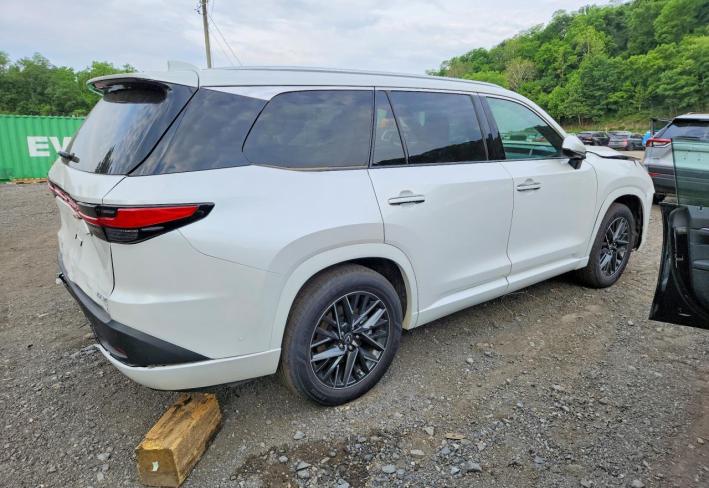 Salvage 2025 Lexus Tx 350  in White