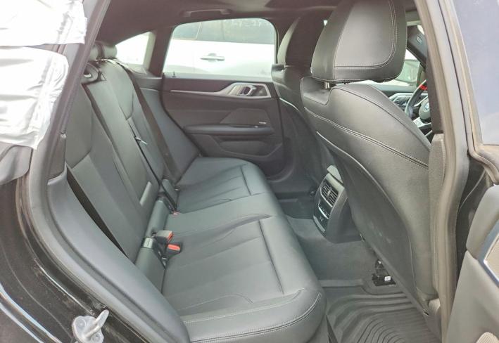 Salvage 2025 Bmw I4 M50 in Black