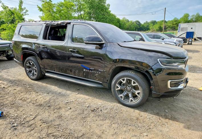 Salvage 2024 Jeep Wagoneer L Series Iii in Black