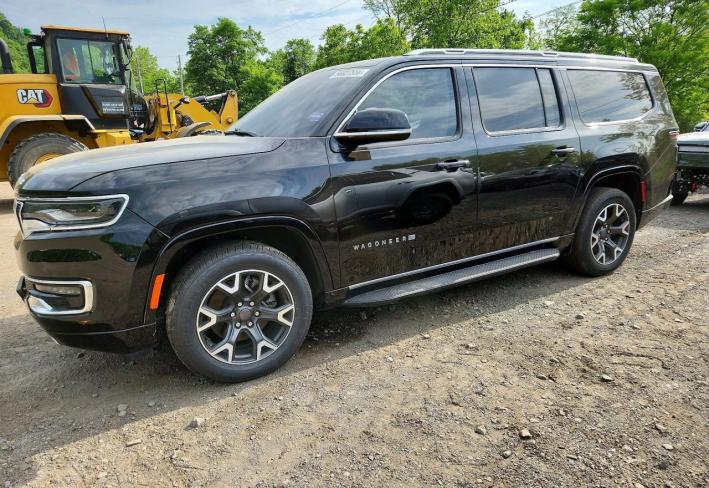 Salvage 2024 Jeep Wagoneer L Series Iii in Black