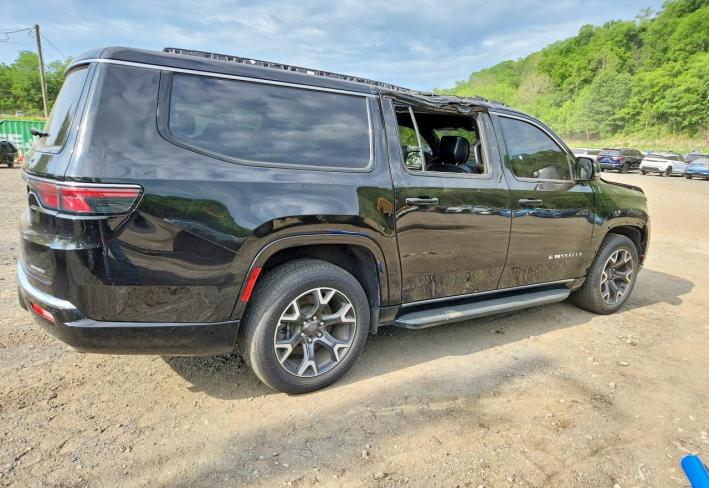 Salvage 2024 Jeep Wagoneer L Series Iii in Black