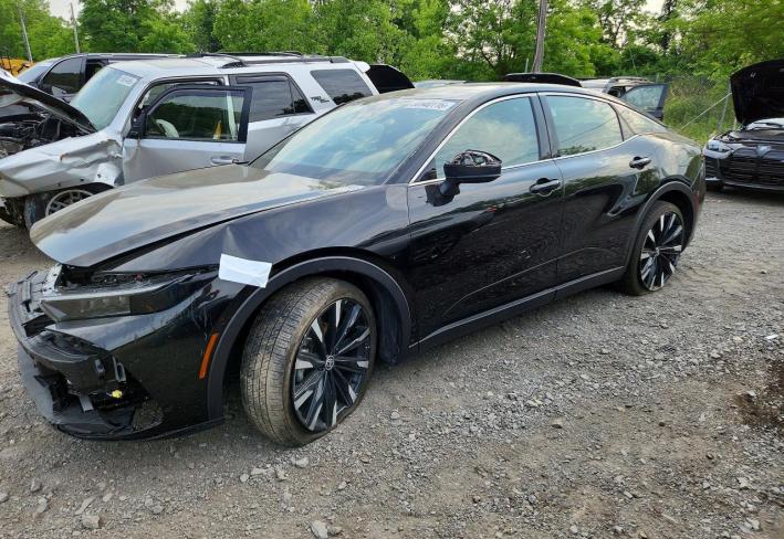 Salvage 2024 Toyota Crown Platinum in Black
