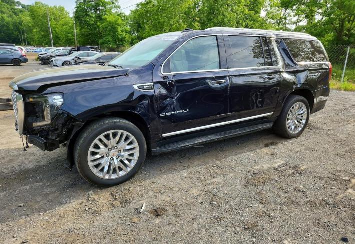 Salvage 2023 Gmc Yukon Xl Denali in Black