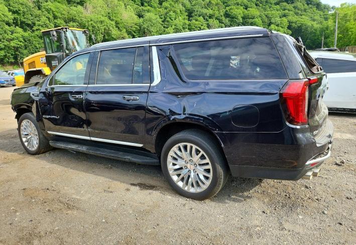 Salvage 2023 Gmc Yukon Xl Denali in Black