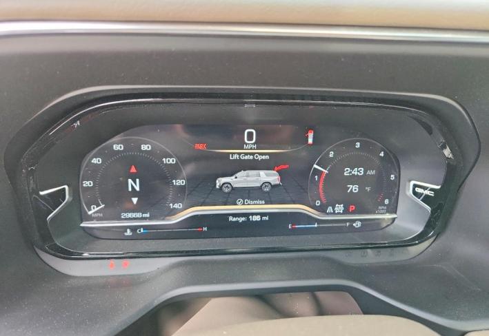 Salvage 2023 Gmc Yukon Xl Denali in Black
