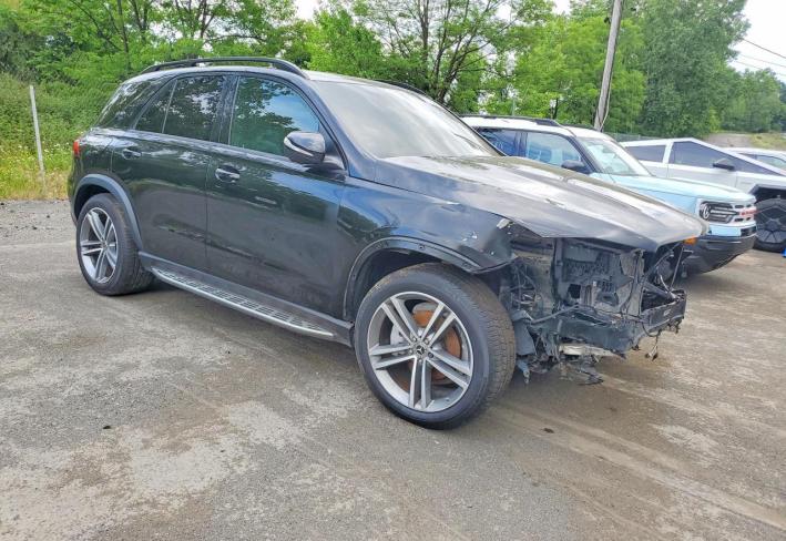 Salvage 2022 Mercedes-benz Gle 350  in Black