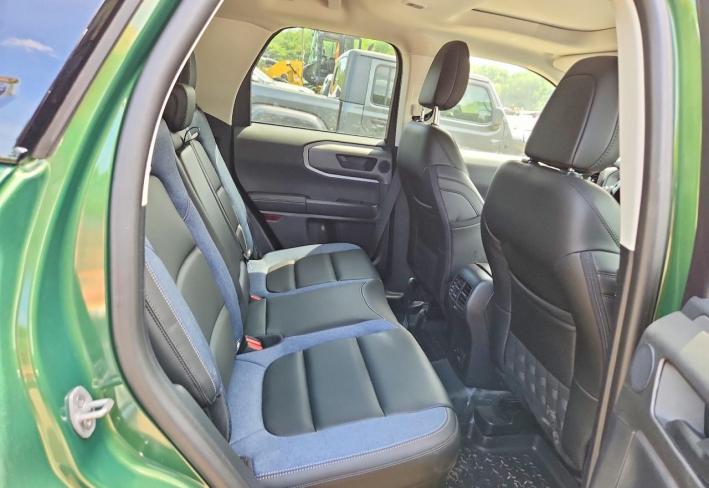 Salvage 2025 Ford Bronco Sport Outer Banks in Green