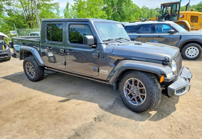 Salvage 2023 Jeep Gladiator Overland in Gray