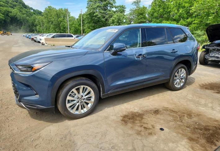 Salvage 2026 Toyota Grand Highlander Platinum in Blue