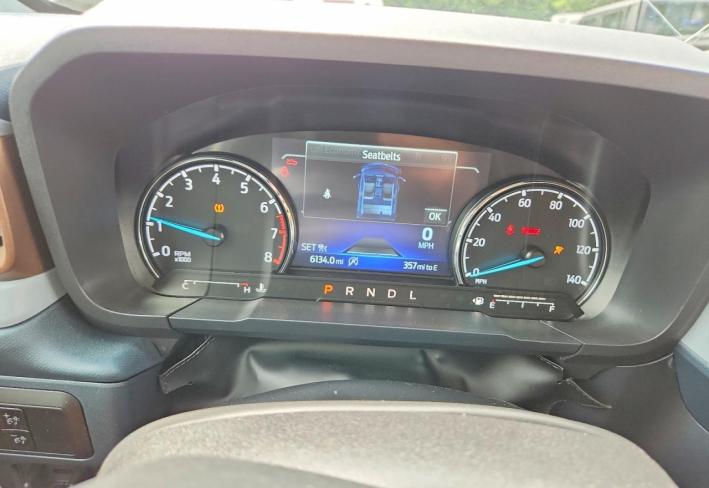 Salvage 2024 Ford Maverick Lariat in Silver