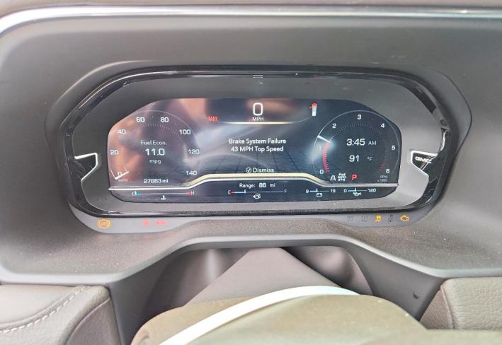 Salvage 2024 Gmc Yukon Denali in Gray